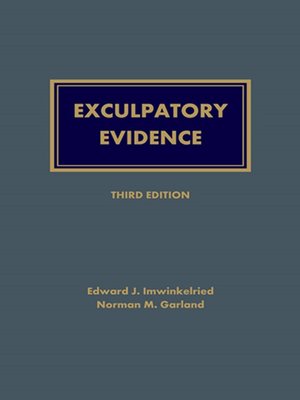 cover image of Exculpatory Evidence